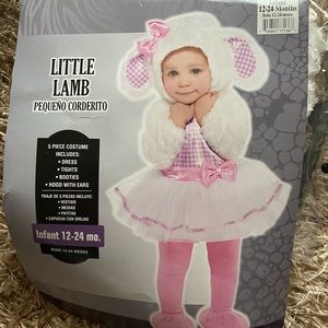 Halloween baby lamb costume